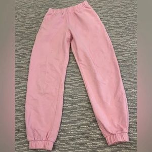 Brandy Melville Bubblegum Pink Rosa Sweatpants